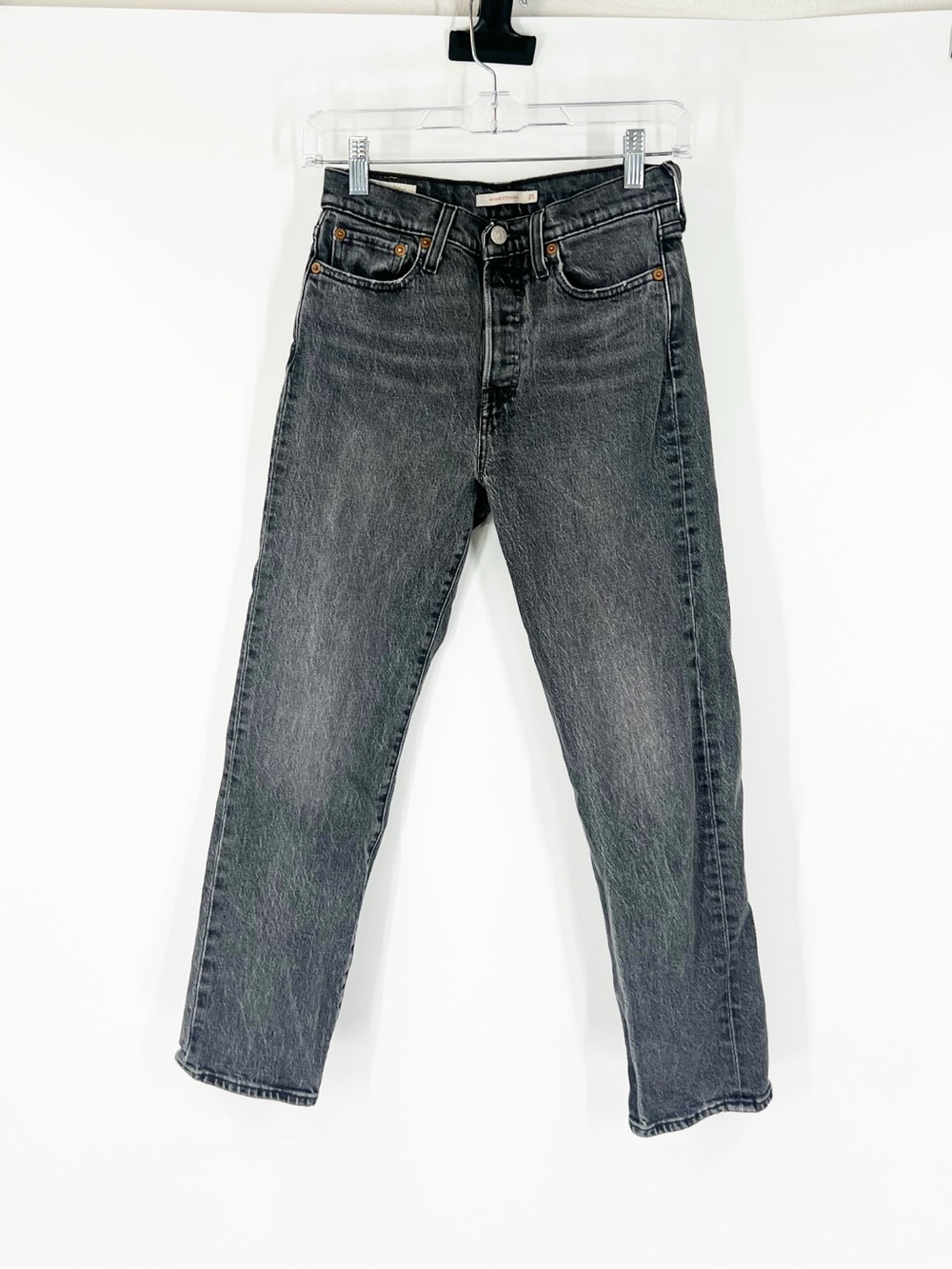 Levi’s Wedgie Straight Button Fly Jeans High Rise